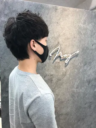 パーマ メンズ Noyヨシモト ヒロトのヘアスタイル