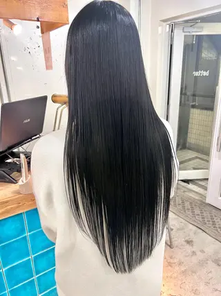 ロング YUKI 新宿カット パーマ/カラーのヘアスタイル