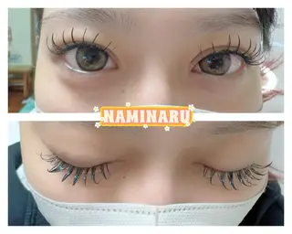 マツエク・マツパ NAMINARU ナミナルのマツエク・マツパデザイン