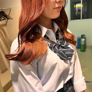 ミディアム 💖札幌カラー 指名No.1💖玲奈のヘアスタイル