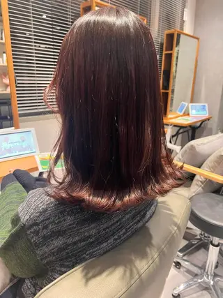 ミディアム カラー マンツーマン美容師 🫧‪久保友華菜🫧のその他イメージ