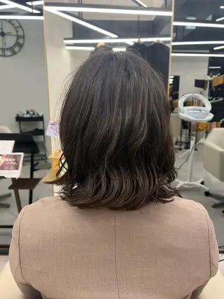 パーマ 梶 久菜乃のヘアスタイル