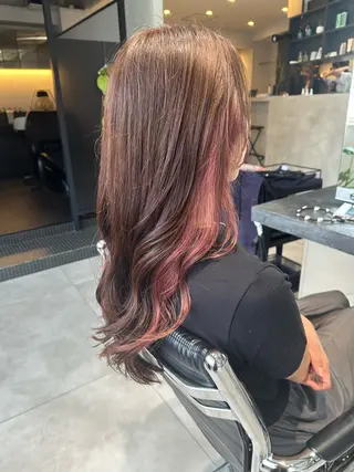 ロング カラー 山下恋佳/矢場町/ ブリーチ/ショートのヘアスタイル