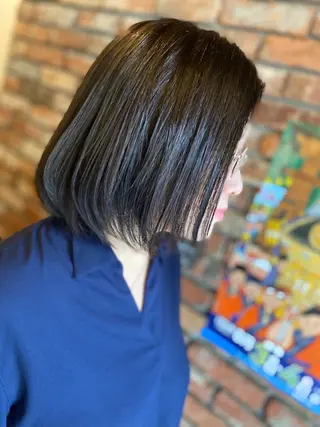 ミディアム 高塩翔大 髪質改善のヘアスタイル