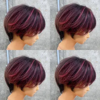ショート カラー ALPHA  HAIR所属・西院/ TAKAのヘアスタイル