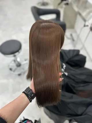 カラー 透明感ベージュ🎀 Anju/渋谷🎀のヘアスタイル