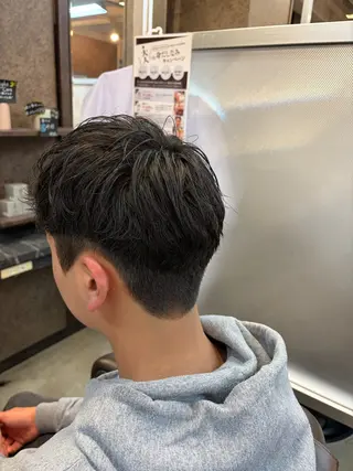 ミディアム メンズ 木村 菜々子のヘアスタイル