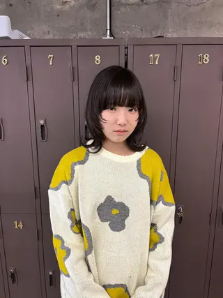 セミロング 中江 友哉のヘアスタイル