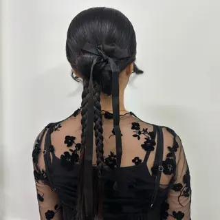 ロング さくら 🌸エクステのヘアスタイル