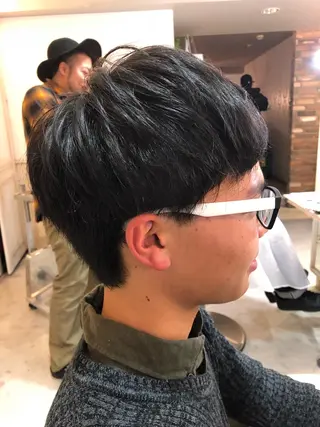 メンズ デザインカラー🎨 下北沢 / 磯部のヘアスタイル