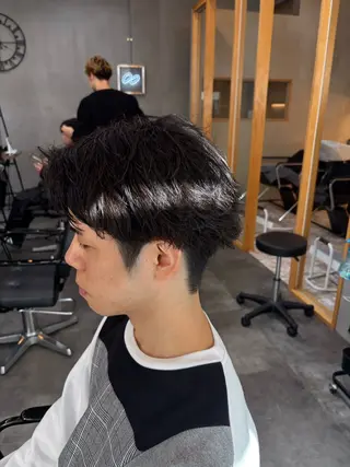 ショート メンズ 鹿児島 TSUBASAのヘアスタイル