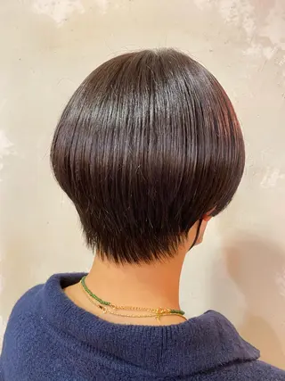 ショート 井上 日菜乃のヘアスタイル