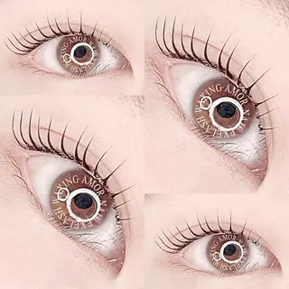 マツエク・マツパ アイブロウ AMOR EYELASHのマツエク・マツパデザイン