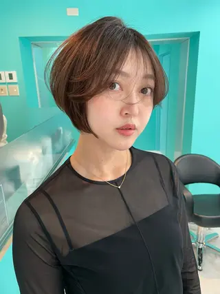 ショート カラー 🫧ショート/ボブ 池袋西口・泡渕✂️のヘアスタイル