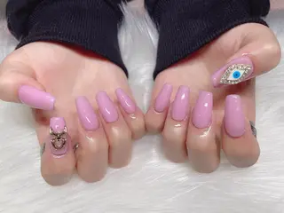 ミディアム ネイル 《LB》ラブリエ Nail&eyeのマツエク・マツパデザイン
