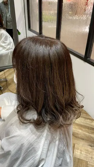 カラー 《ショートモデル》 服部未夢のヘアスタイル