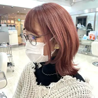 ミディアム カラー 丹家 海人のヘアスタイル