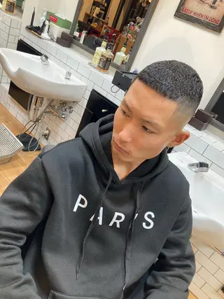 ショート パーマ メンズパーマ メンズカットYUKIのヘアスタイル