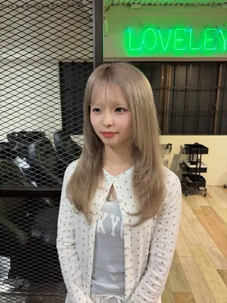 ロング 💜🦋 COCONA🦋💜のヘアスタイル