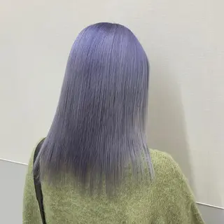 ミディアム カラー れい🫧 ハイトーン特化のヘアスタイル