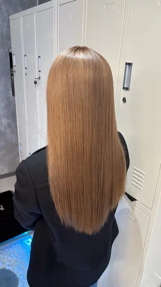 ロング 立川ハイトーン💫 Minoriのヘアスタイル