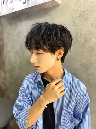 メンズ メンズ縮毛矯正 メンズカット/のヘアスタイル