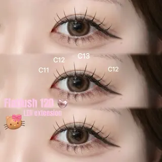 マツエク・マツパ Myro airaのマツエク・マツパデザイン