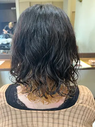 パーマ 水口 真穂のヘアスタイル