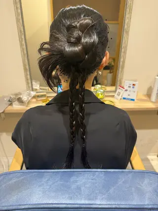 ロング ヘアアレンジ Connect Rumiのヘアスタイル