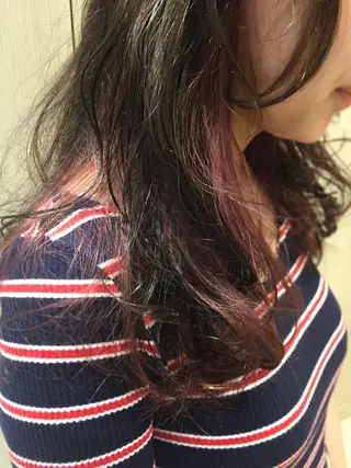 セミロング 堀井 猛史のヘアスタイル