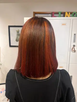 カラー 縮毛矯正モデル様募集 たがのヘアスタイル