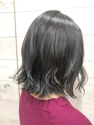 ショート カラー 髪質改善✨透明感 カラー🫧KAORIのヘアスタイル