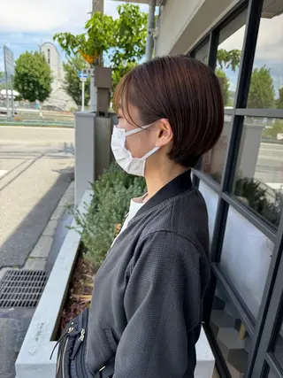 ショート 🌿 miyu/石橋阪大前のヘアスタイル