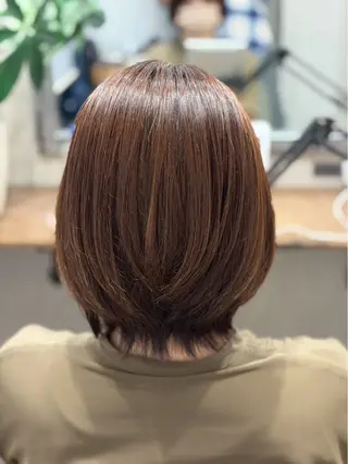 ミディアム 白鳥 正孝のヘアスタイル