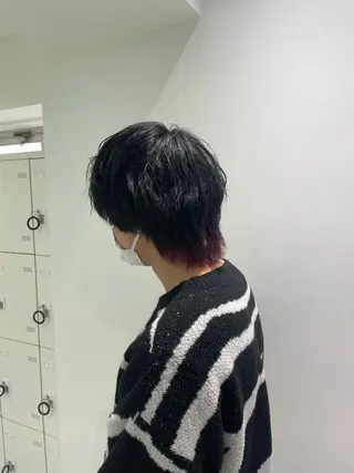 カラー メンズ 🦋色落ち綺麗カラー メンズYUZU🦋‪のヘアスタイル