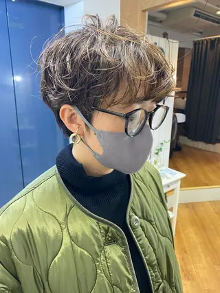 ショート 西尾 隆介のヘアスタイル