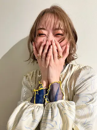 ミディアム 🫧ツヤ髪個室美容室 安食茉莉🫧のヘアスタイル