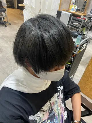 メンズ anhelo髪質改善 メテオ髪質改善名駅のヘアスタイル