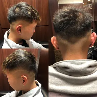 ショート メンズ 菅野 綺華のヘアスタイル