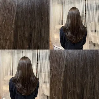 ロング カラー RINNO🌷艶髪/ 艶カラー/縮毛矯正のヘアスタイル