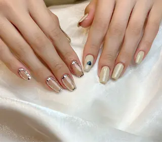 ネイル Lino+ ネイル&よもぎ蒸しのネイルデザイン