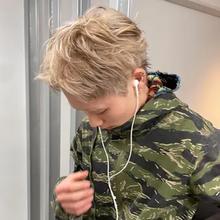 ショート カラー XENA 渋谷店のヘアスタイル