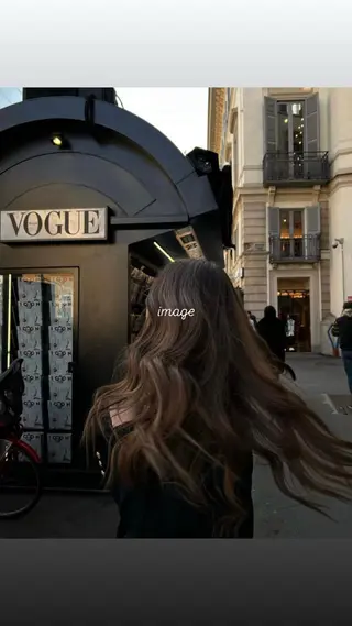 ロング カラー CHAINON 梅田店所属・❤︎ miho ❤︎ 大阪梅田のヘアスタイル