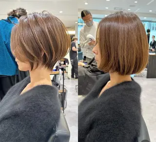 ショート 大人ショート特化/ カットモデル/表参道のヘアスタイル