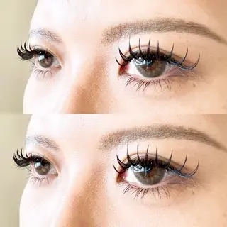 マツエク・マツパ Lien eyelashのマツエク・マツパデザイン