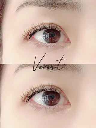 マツエク・マツパ トップアイリスト Verestのマツエク・マツパデザイン