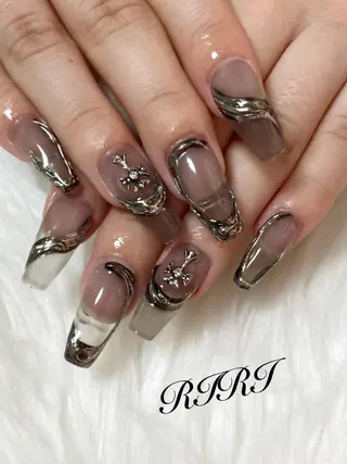 ネイル riri オーナーのネイルデザイン