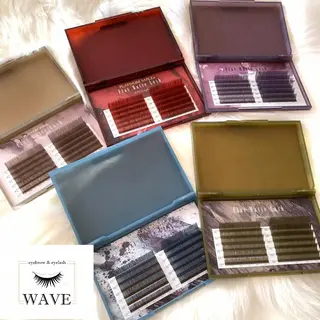マツエク・マツパ brow&lash WAVEのマツエク・マツパデザイン