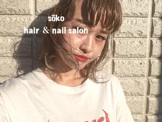 ミディアム カラー ヘアアレンジ 🫧一気にあか抜け 🫧mayuのヘアスタイル