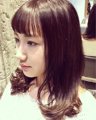 縮毛矯正セミナー講師 ヨコモリユウキのヘアスタイル